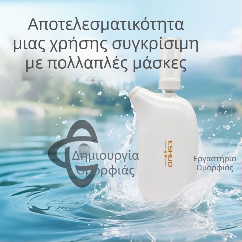 Συσκευή έγχυσης οξυγόνου και υγρασίας με νανοψεκασμό