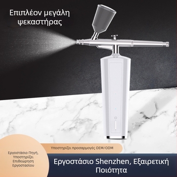 Συσκευή προσθήκης οξυγόνου προσώπου με νανο-ψεκασμό — φορητή, οικιακή χρήση, κρύος ψεκασμός, 2 ταχύτητες, ενσωματωμένη μπαταρία 800–1000 mAh, χρόνος ομίχλης έως 10 s