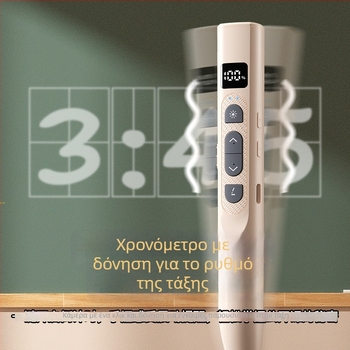 Q302 στυλό σελιδοποίησης με αναπτυσσόμενο δείκτη και λέιζερ — πολυλειτουργικός παρουσιαστής για PPT και πολυμέσα