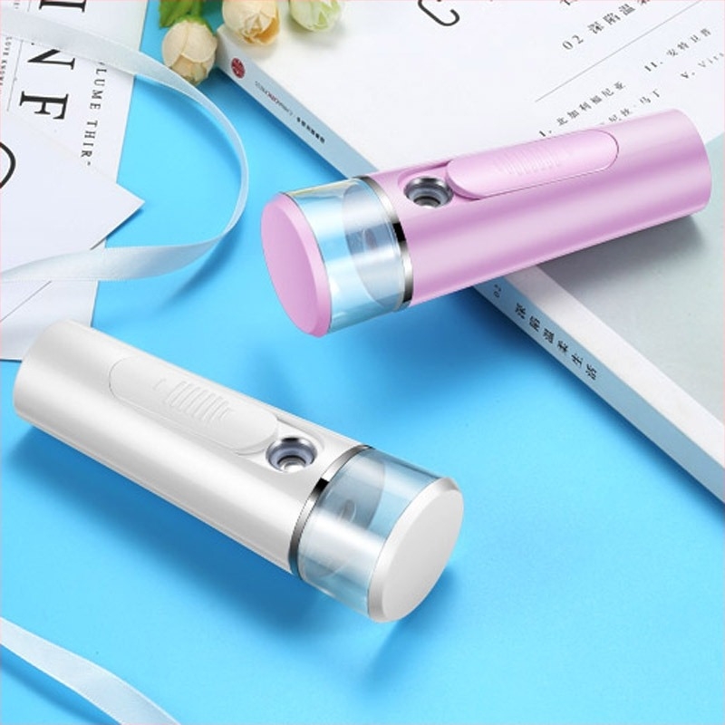 Χειροκίνητος ψεκαστήρας ενυδάτωσης προσώπου με ενσωματωμένη μπαταρία 1000–1200 mAh, κρύος ψεκασμός, αυτόματη απενεργοποίηση, πρώτη ρύθμιση, έως 10 δευτερόλεπτα ψεκασμού, για λίφτινγκ και σύσφιξη προσώπου