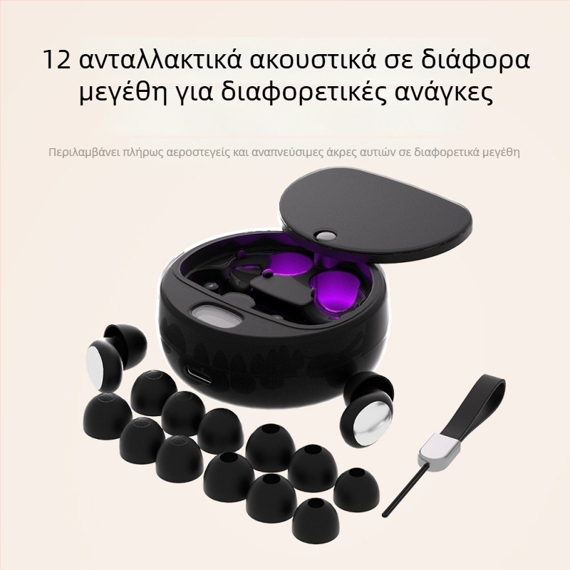 Ακουστικά από οργανικό σιλικόνη για μείωση θορύβου και ηχομόνωση, 38 dB NRR, αποστειρωτικά