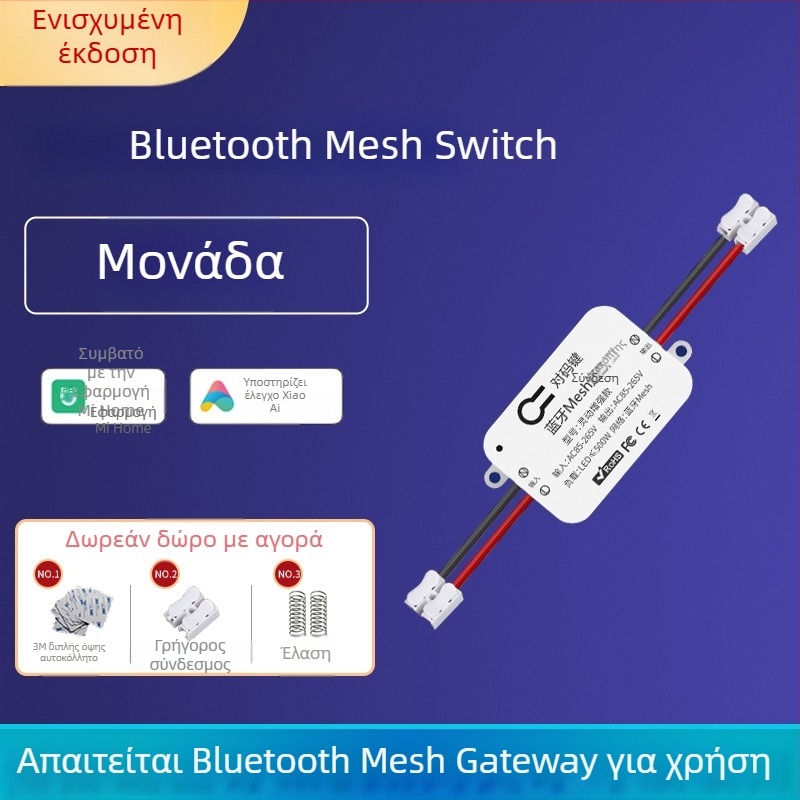 Boligao WiFi Έξυπνος Διακόπτης Απομακρυσμένου Ελέγχου - CE πιστοποίηση, -30 έως 70°C, για οικιακή διακόσμηση/DIY