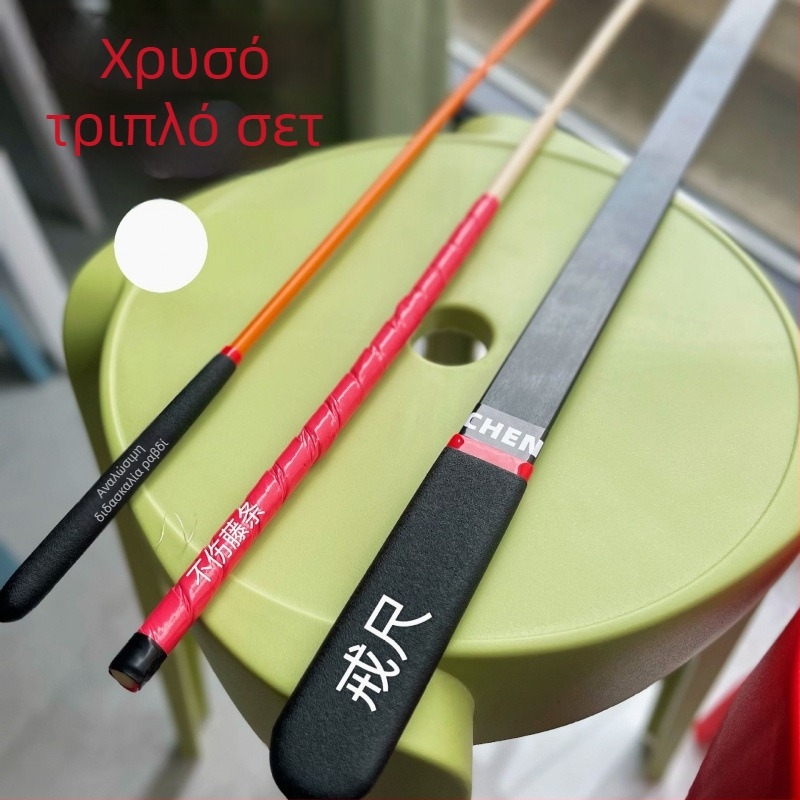 Χάρακας οικιακής χρήσης με δείκτη διδασκαλίας, ρατάν διδακτικό ράβδι, μαλακός χάρακας, ελαφρύ και συμπαγές σχέδιο