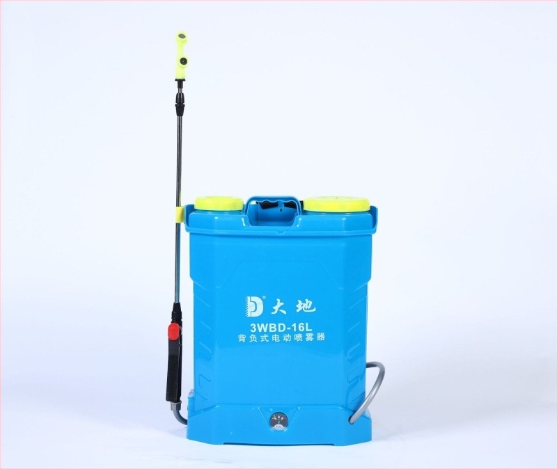 Ηλεκτρικός ψεκαστήρας γεωργίας με ευφυές σακί-πλάτης, επαναφορτιζόμενος και ηλεκτροστατικός ψεκαστήρας (Earth • 1-έτους εγγύηση • προστασία φυτών)