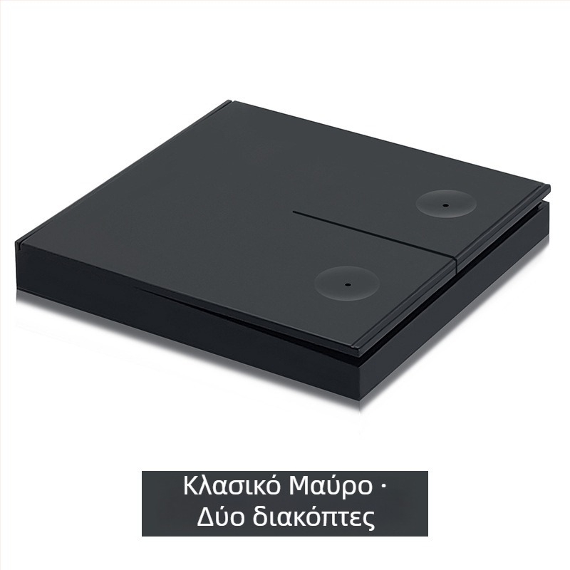 RF433 Ασύρματος διακόπτης τοίχου τύπου 86 με τηλεχειριστήριο, βάρος 65 g, -40°C έως +70°C, κατάλληλο για οικιακές ηλεκτρικές σκούπες