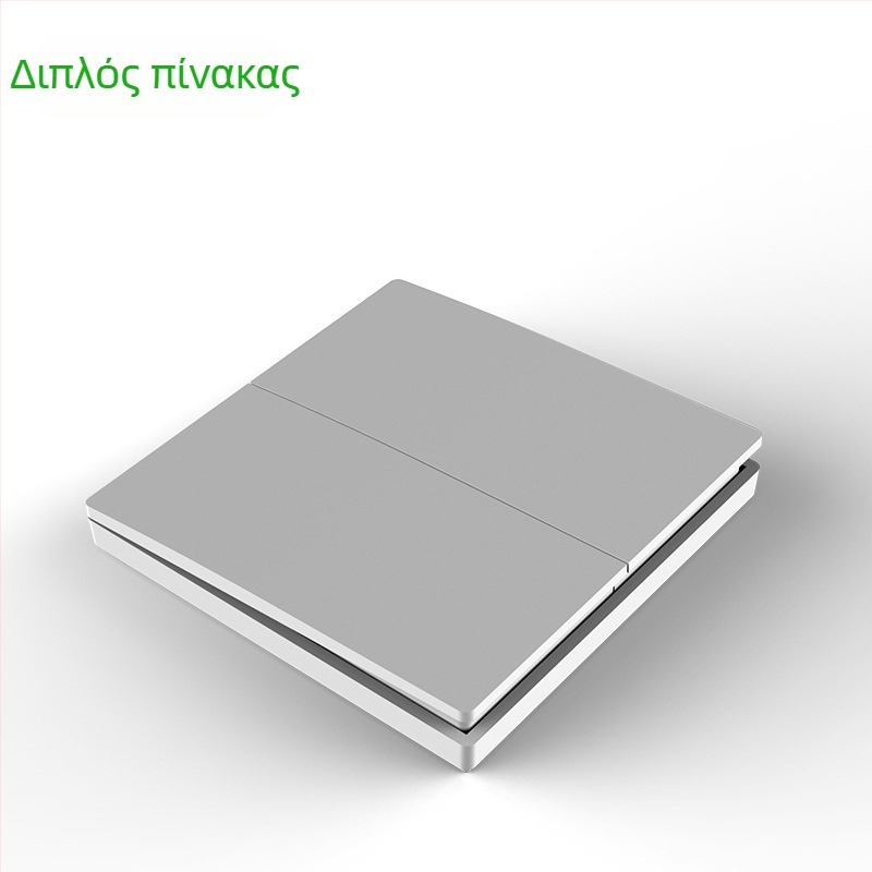 Ασύρματος διακόπτης ελέγχου χωρίς πλαίσιο με μεγάλο πάνελ, CE πιστοποιημένο, -20°C έως 45°C, Connect smart