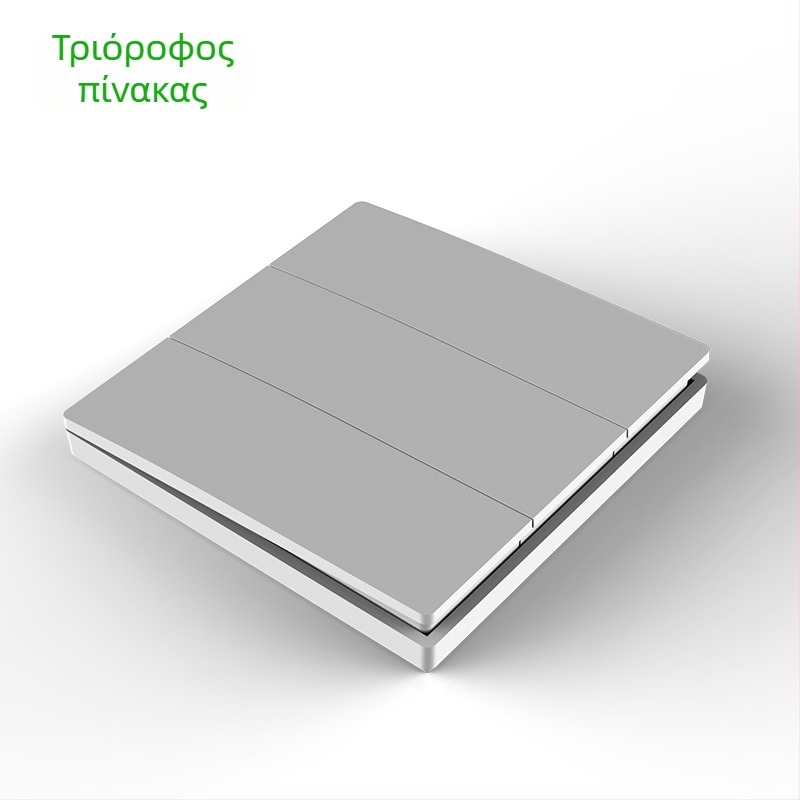 Ασύρματος διακόπτης ελέγχου χωρίς πλαίσιο με μεγάλο πάνελ, CE πιστοποιημένο, -20°C έως 45°C, Connect smart