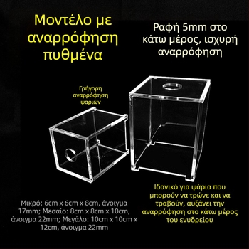 Κάλυμμα εισόδου ενυδρείου 3-σε-1 με προστασία από αναρρόφηση και φραγή άμμου