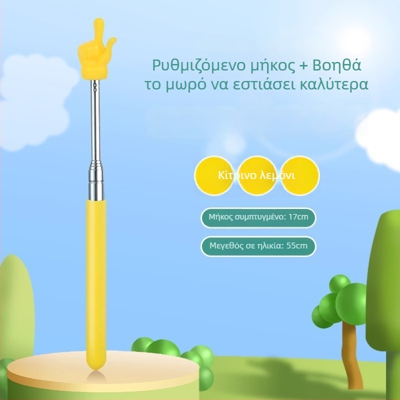 Μεταλλική αναδιπλούμενη ραβδί για τάξη, εκπαιδευτικό εργαλείο, μάρκα Friendly, Τύπος: Ραβδί, Προδιαγραφές: Κανονικές, Εκτύπωση λογότυπου: Δεν είναι δυνατή