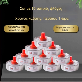 Καύσιμο λαμπτήρα αλκοόλης για μικρό κατσαρολάκι – μάρκα Friends, οικολογικό μείγμα λαδιών (ορυκτά έλαια και φυτικά έλαια), μοντέρνος απλός σχεδιασμός, καίει 30/60/120 λεπτά