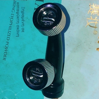 Επιστόμιο ψεκαστήρα σε σχήμα φτερού, διπλής κεφαλής, διπλών οπών, υψηλής πίεσης, λεπτή ομίχλη για γεωργική ατμοποίηση