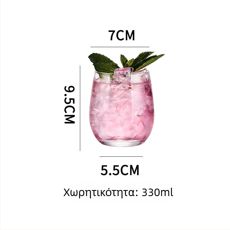 Ποτήρι κοκτέιλ Colin Cup – Σκανδιναβικό στυλ, γυάλινο, χωρητικότητα 301–400 ml, με εκτυπωμένο λογότυπο