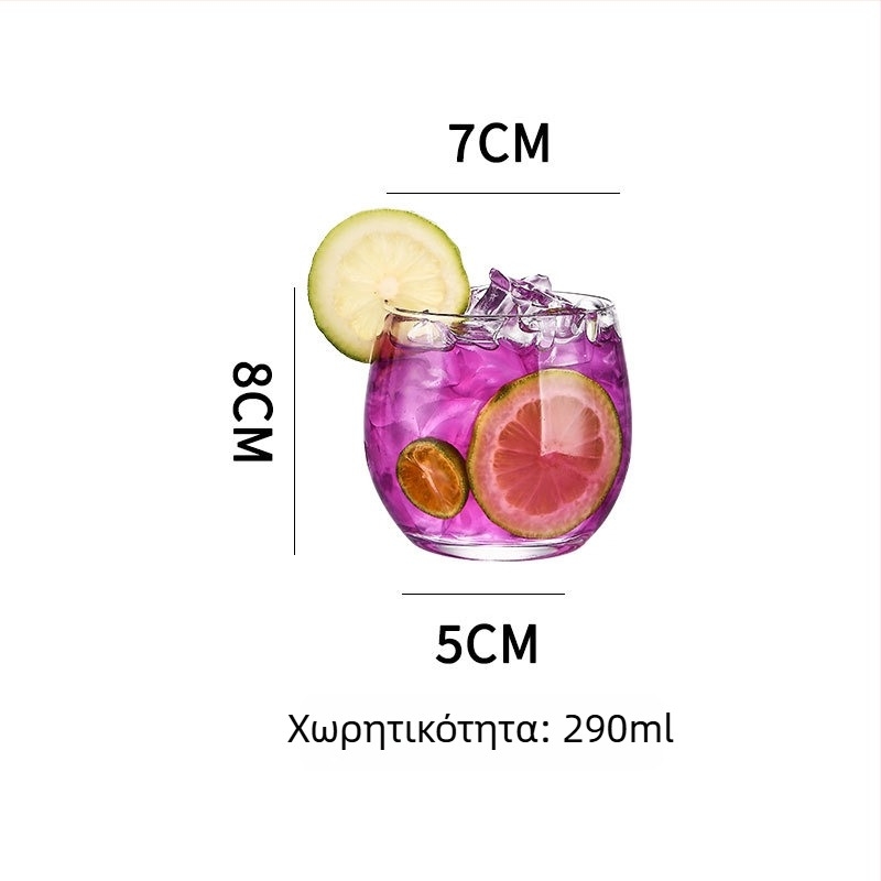 Ποτήρι κοκτέιλ Colin Cup – Σκανδιναβικό στυλ, γυάλινο, χωρητικότητα 301–400 ml, με εκτυπωμένο λογότυπο