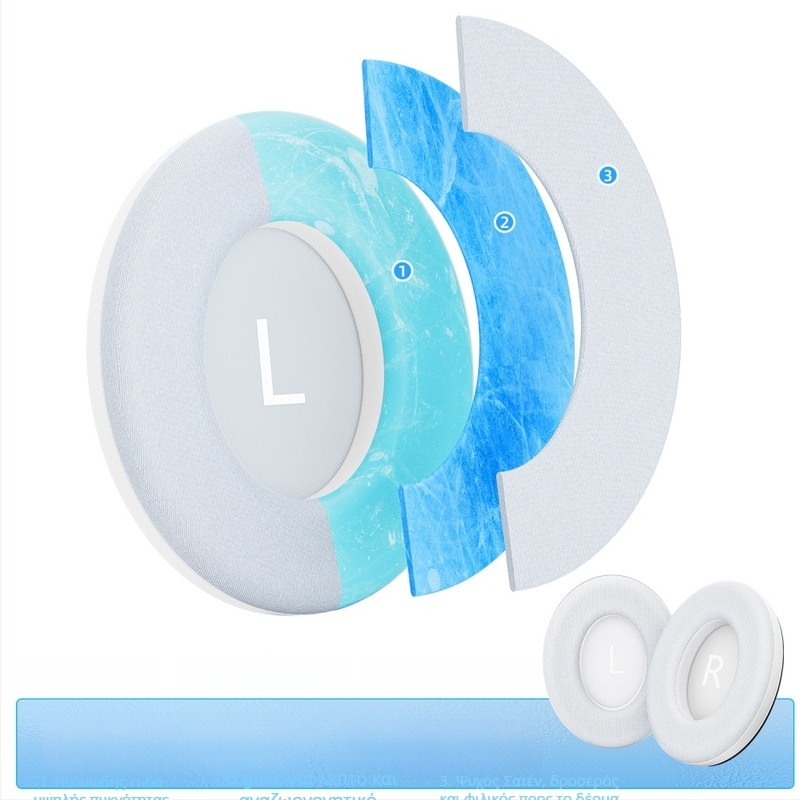 Κάλυμμα ακουστικών QC35/QC45 — OEM επεξεργασία, μαλακό, φιλικό προς το δέρμα, ανθεκτικό