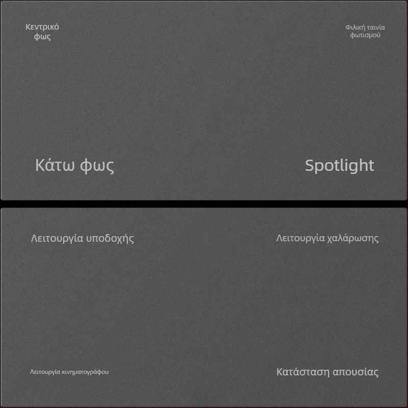 Zigbee Έξυπνος Πίνακας Διακόπτη με Offline Φωνητικό Έλεγχο, Οκτώ Κουμπιά Σκηνών, Ασύρματο Τηλεχειριστήριο μέσω Κινητού, 100–240V AC, 10A, 86×86 mm, PC Πάνελ