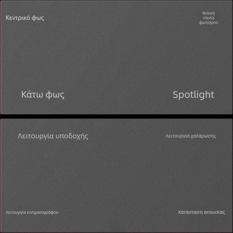 Zigbee Έξυπνος Πίνακας Διακόπτη με Offline Φωνητικό Έλεγχο, Οκτώ Κουμπιά Σκηνών, Ασύρματο Τηλεχειριστήριο μέσω Κινητού, 100–240V AC, 10A, 86×86 mm, PC Πάνελ