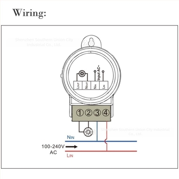 Έξυπνος WiFi διακόπτης μέτρησης, 90-250V AC, CE/FCC πιστοποιήσεις, PC ανθεκτικό στην φλόγα περίβλημα