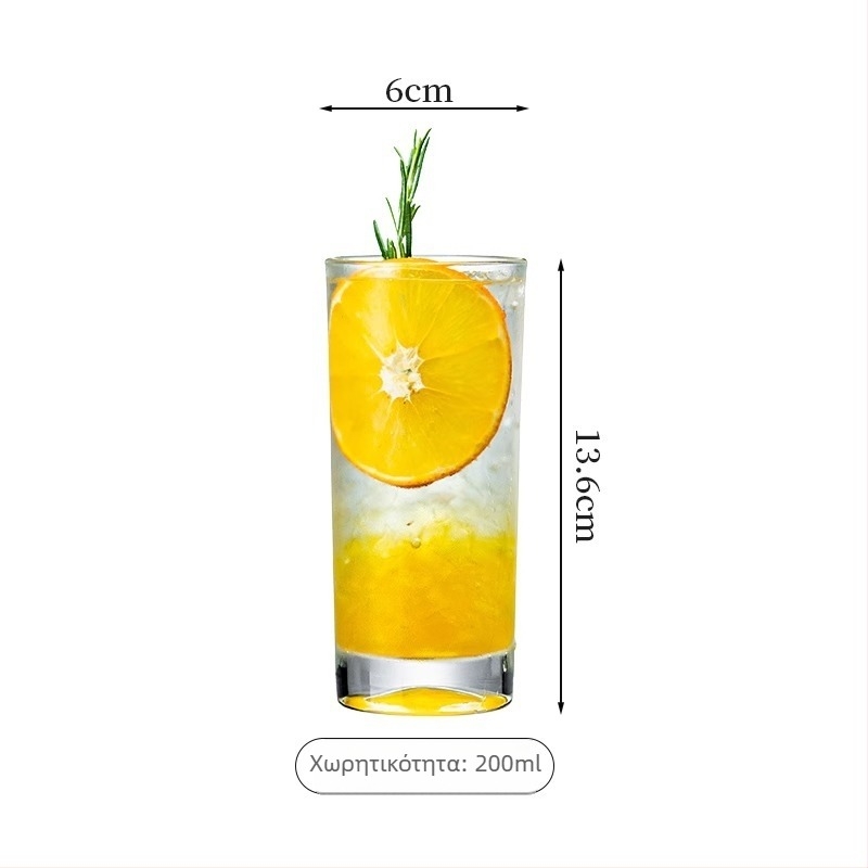 Ποτήρι κρασιού - χειροποίητο γυαλί, μοντέρνο μινιμαλιστικό σχέδιο, χωρίς λαβή, μονοστρωματική κατασκευή, ανθεκτικό σε υψηλές θερμοκρασίες, με εκτυπωμένο λογότυπο