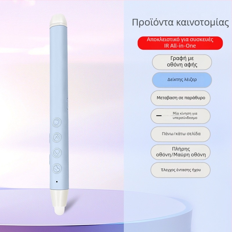 Zuomu λέιζερ πένα κύλισης σελίδων για διδασκαλία — φορητή, οθόνη αφής, ασύρματη προβολή οθόνης