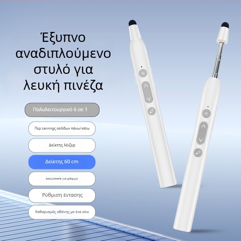 Zuomu λέιζερ πένα κύλισης σελίδων για διδασκαλία — φορητή, οθόνη αφής, ασύρματη προβολή οθόνης