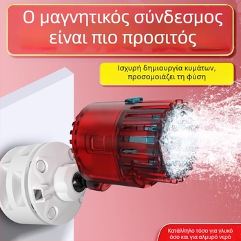 Αντλία δημιουργίας κυμάτων για ενυδρείο – αθόρυβη λειτουργία, στήριξη με βεντούζα, αντιστροφή ροής