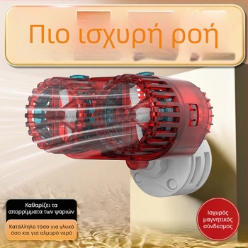 Αντλία δημιουργίας κυμάτων για ενυδρείο – αθόρυβη λειτουργία, στήριξη με βεντούζα, αντιστροφή ροής