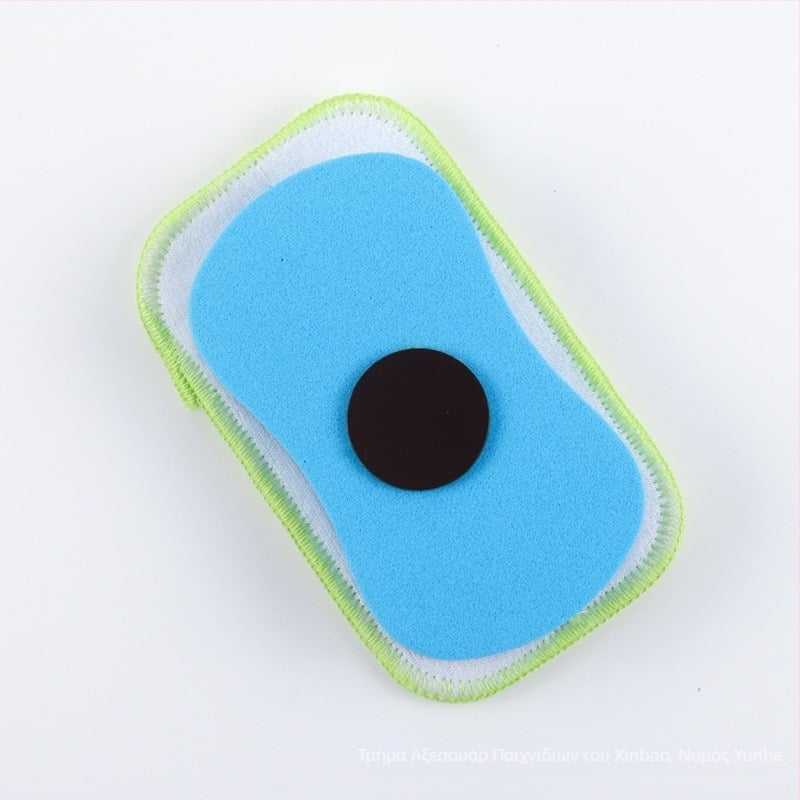 Μαγνητική σβήστρα για λευκό πίνακα με EVA πίσω, επιφάνεια από φλανελ, συμβατή με κιμωλία διαλυτή στο νερό, αποσπώμενη και πλένεται