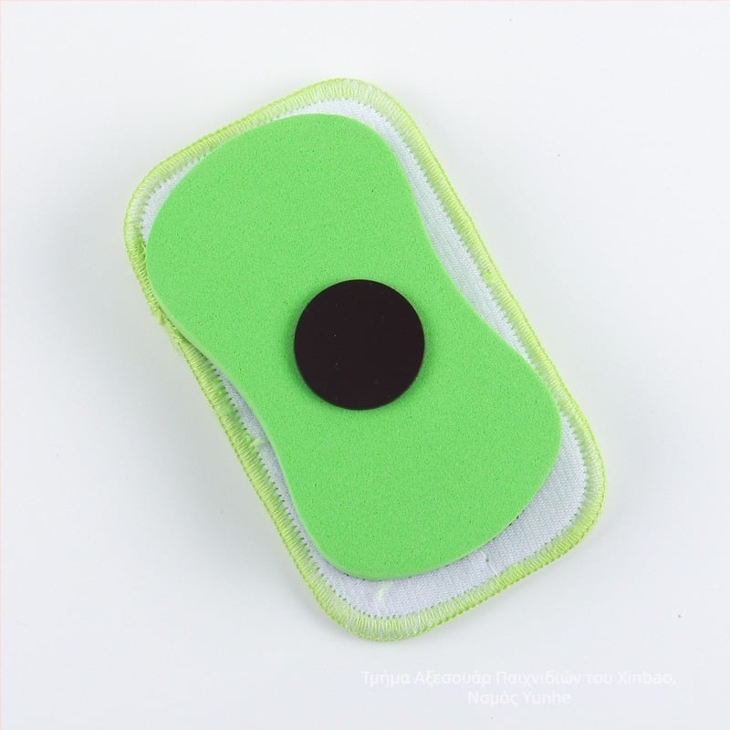 Μαγνητική σβήστρα για λευκό πίνακα με EVA πίσω, επιφάνεια από φλανελ, συμβατή με κιμωλία διαλυτή στο νερό, αποσπώμενη και πλένεται