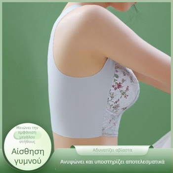 Δαντελένιο bustier χωρίς ενίσχυση, με σταθερές κάψες, συγκεντρώνει τα πλευρικά στήθη, στυλ γιλέκο, λεπτές κάψες