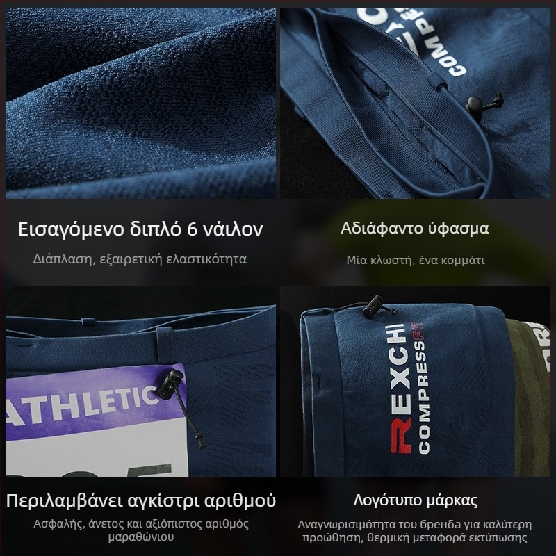 Golovejoy Τσαντάκι Μέσης για Αθλήματα - Νάιλον, Επένδυση Πολυεστέρα, Μείωση Φορτίου, Unisex, για Αθλήματα σε Ανοιχτό Χώρο