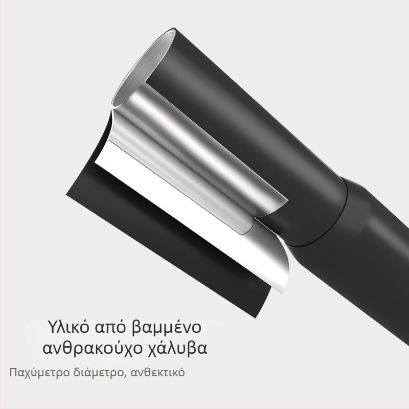 Πολυλειτουργική τηλεσκοπική ράγα χωρίς διάτρηση για κουρτίνες πόρτας και παραθύρου, ράγα αποθήκευσης μπάνιου και κρεμάστρα ρούχων στην ντουλάπα