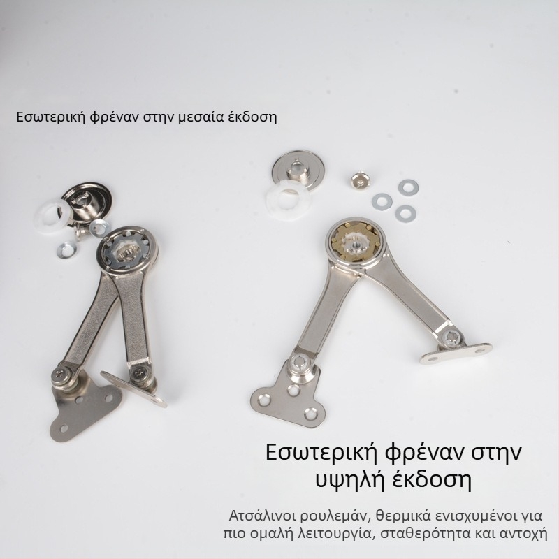 Αξεσουάρ αεριοστήριξης πόρτας ντουλάπας, βαρέως τύπου μοντέλο B-308, κράμα ψευδαργύρου, Devo hardware