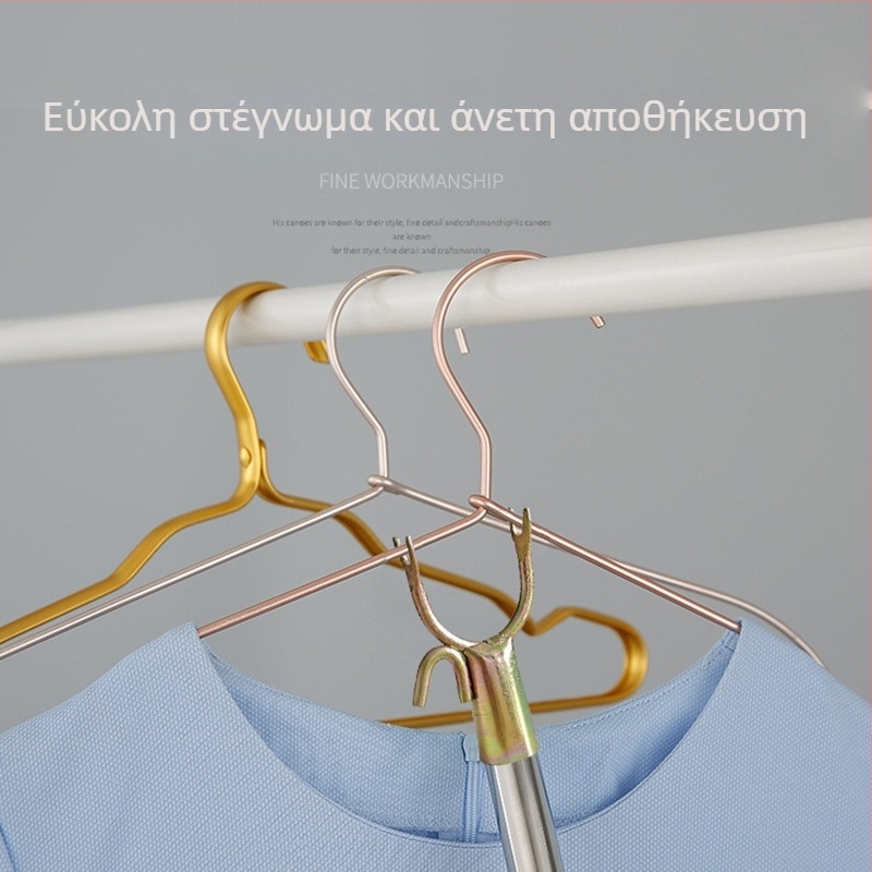 Μεταλλική κεφαλή πιρουνιού για στέγνωμα ρούχων με γάντζο, μοντέρνος μινιμαλιστικός σχεδιασμός, για κρέμασμα σε υπνοδωμάτιο, κυκλοφορεί το 2025