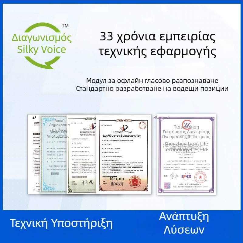 Μονάδα φωνής εκτός σύνδεσης για μαξιλάρι κατά του ροχαλητού με ανίχνευση κλάματος και προσαρμοζόμενη πλακέτα ελέγχου φωνής, ανάπτυξη λύσης PCBA αναγνώρισης φώνης