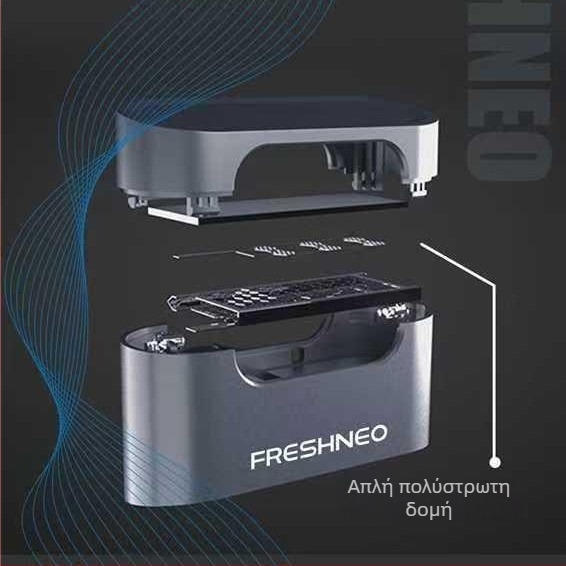 Καθαριστής αέρα αυτοκινήτου (μοντέλο C1, τροφοδοσία USB-C, DC 5V, ισχύς 2.5W, κατάλληλο για επιβατικά οχήματα έως 6 θέσεις)