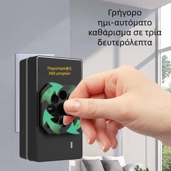 Απολυμαντής αέρα με αρνητικά ιόντα, συνδεόμενος σε πρίζα, 50 m³/h ροή, ήσυχη λειτουργία, κατάλληλο για χώρους έως 10 τ.μ.