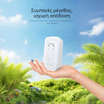 Τετρακέφαλος καθαριστής αέρα με αρνητικά ιόντα για αφαίρεση φορμαλδεΰδης και καπνού, συμπαγής γεννήτρια αρνητικών ιόντων για αποστείρωση και εξουδετέρωση οσμών, τοίχου