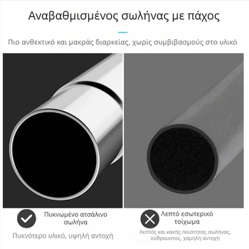 Ανοξείδωτο αναδιπλούμενο πιρούνι για στέγνωμα ρούχων σε μπαλκόνι — μοντέρνο μινιμαλιστικό στυλ
