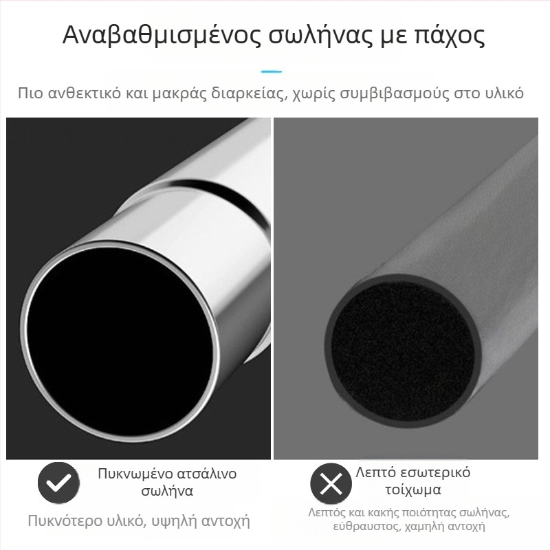 Ανοξείδωτο αναδιπλούμενο πιρούνι για στέγνωμα ρούχων σε μπαλκόνι — μοντέρνο μινιμαλιστικό στυλ