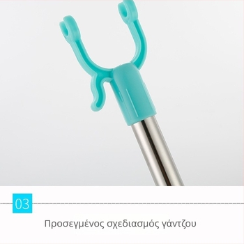 Επεκτειόμενη ράγα κρεμάστρων από ανοξείδωτο ατσάλι για μπαλκόνι