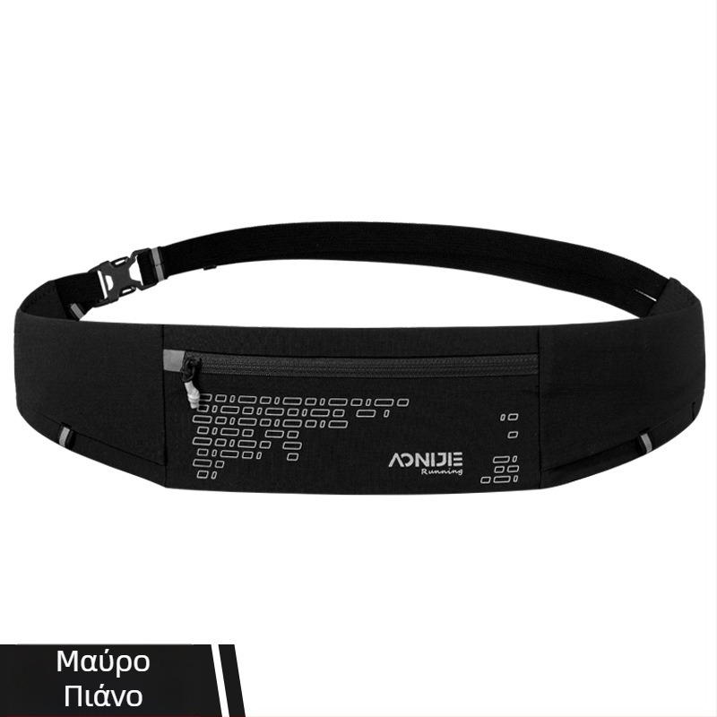 Ζώνη με μπουκάλι νερού για τρέξιμο, Aonijie, νάιλον και ελαστάν, αδιάβροχη, υπερ-ελαφριά, διαχωρισμός στεγνό-υγρό, unisex, υπαίθρια αθλήματα
