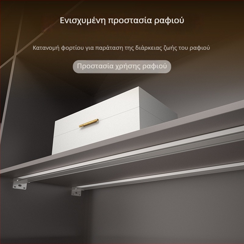 Ενισχυτικά στηρίγματα ραφιού για ντουλάπες και διαχωριστικά εσωτερικού αποθηκευτικού χώρου – DIY