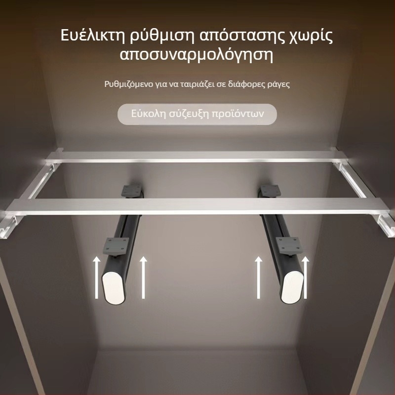 Ενισχυτικά στηρίγματα ραφιού για ντουλάπες και διαχωριστικά εσωτερικού αποθηκευτικού χώρου – DIY
