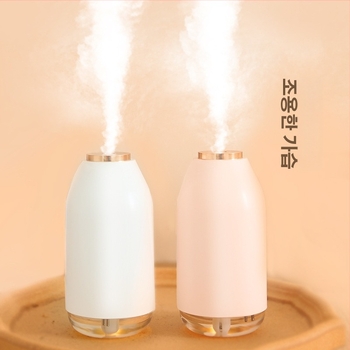 SUMIE Υπερηχητικός Επιτραπέζιος Υγραντήρας, USB τροφοδοσία, δύο έξοδοι ομίχλης, δεξαμενή ≤0,5 L, κατάλληλος για 10–20 τ.μ., ισχύς 2 W