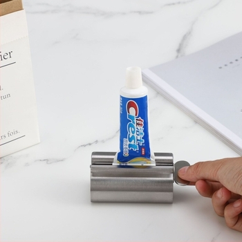 Συσκευή εξώθησης οδοντόκρεμας Mingcheng, 304 ανοξείδωτο ατσάλι, χειροκίνητος περιστρεφόμενος μηχανισμός πίεσης