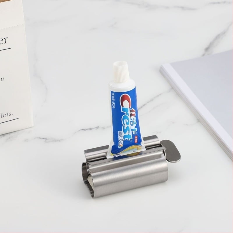 Συσκευή εξώθησης οδοντόκρεμας Mingcheng, 304 ανοξείδωτο ατσάλι, χειροκίνητος περιστρεφόμενος μηχανισμός πίεσης