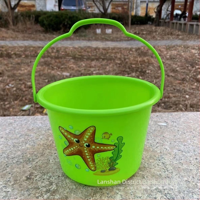 Baishun παιδικός κάδος παραλίας - Πλαστικό παιχνίδι άμμου και νερού για ηλικίες 4–6