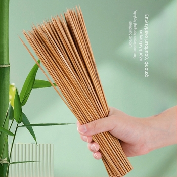 Καλαμάκια μπαμπού καρβονισμένα - εξαιρετικά σκληρά, προσαρμοσμένη επεξεργασία, Spring Peak, μπαμπού Μόσο, πρώτης ποιότητας