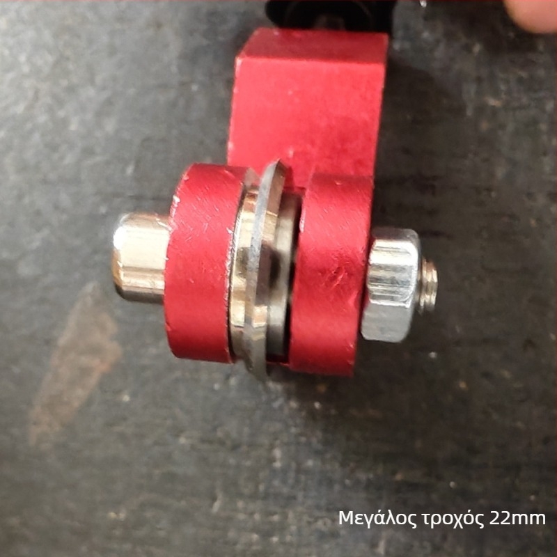 Δίσκος κοπής 22 mm για μηχανή κοπής πλακιδίων και πιεστής για πλακίδια, Τ-τύπου ώθηση, μήκη 0.4 m, 0.6 m ή 0.8 m