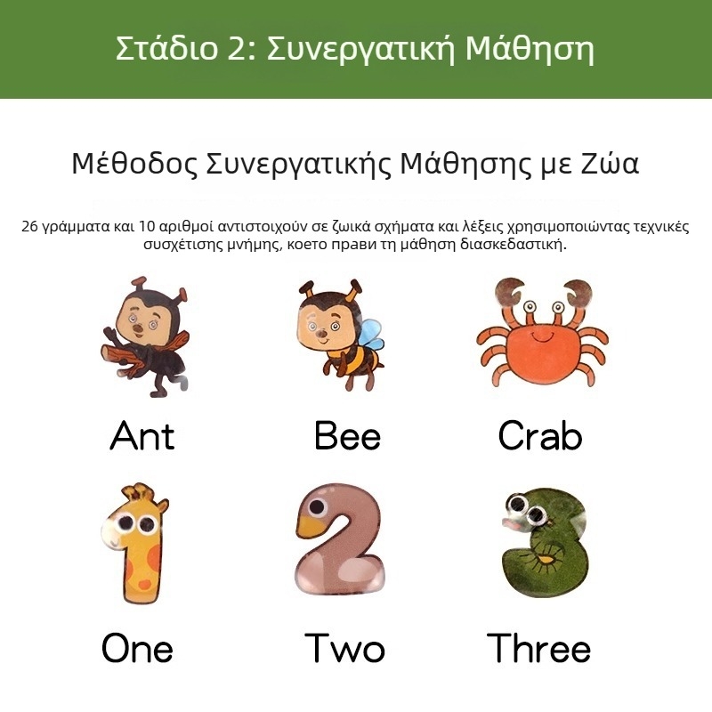 Πλωτό εκπαιδευτικό παιχνίδι μπάνιου για βρέφη 0–3 ετών, με γράμματα και αριθμούς, από πλαστικό